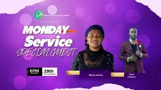MONDAY SERVICE! special DAY Mama dorcas & Past. Chikuru DRC-Power of the holy spirit