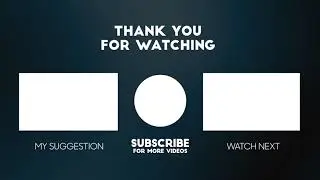 Youtube - End Card Template (No Copyright Video)