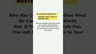 Billion dollar Quote?