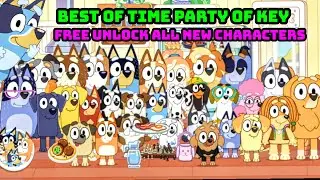 Bluey Let's Play Best Of Time Party Of Key Free Unlock All New Characters In Bluey Lets Play