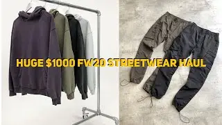 HUGE $1000 Fall/Winter 2020 STREETWEAR Haul | Men’s Fashion