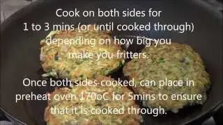 Zucchini Frittate (Fritters)
