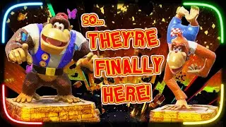 Your First Look @ Chunky & Lanky Kong in DK Bananza!