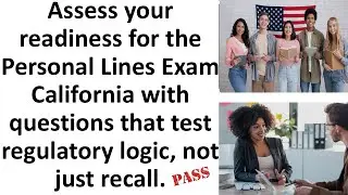 Personal Lines Exam California