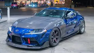 2020 Toyota Supra Pure 800 VS 2018 Infiniti Q60 Red sport E85 🌽