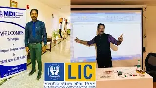 LIC training at Delhi ,Gurgaon MDI (Management development Institute)