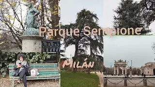Walking through Sempione Park in Milan - Teresa's plants