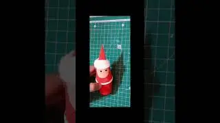 art and craft # Santa claus making for paper cup  🎅 #sorts #art