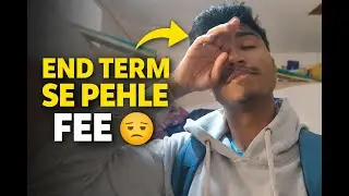 End Term Se Pehle Next Semester Ki Fee 😐 | BME Paper Experience | Exam Discussion Vlog