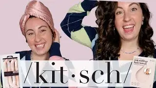 Kitsch New Products Review | Heatless Curls, Satin-Wrapped Towels, Cleansing Kits, and More!