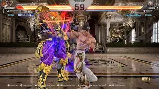 Tekken 8 | Kazuya vs Fahkumram 3 | Triple Electric Bound