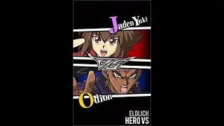 Yugioh Duel Links - Jaden Yuki Vs Odion x Hero Vs Eldlich