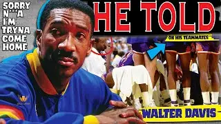 HE TOLD? Why WALTER DAVIS (Michael Jordan&rsquo;s Idol) Is Not In The Hall Of Fame! Stunted Growth