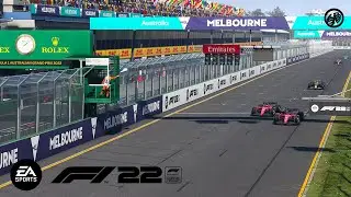 F1 22 - Gameplay -  Australian Grand Prix ( Melbourne ) - Mercedes-AMG PETRONAS