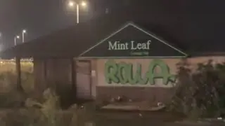 We explored a abandoned restaurant/lounge bar mint leaf 