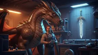 The Human Mechanic Worked in Shadows—Until a Dragon War Veteran Found the Sword He Never Claimed HFY