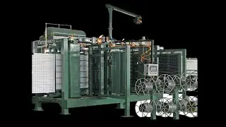 3D EPS Panel Production Line, 3D Panel Wire Mesh Machine Working Process
