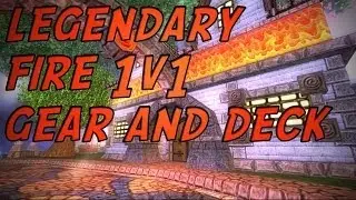 Wizard101: Legendary Fire 1v1 Gear and Deck Setup