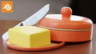 Tutorial: How To Make A Butter Tray Scene In Blender