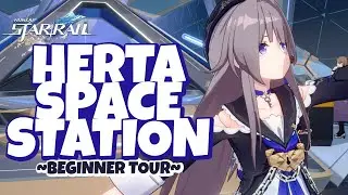 Before you board the Astral Express - Herta Space Station chest location and activity.