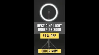 Best Ring Light Under Rs 2000 #shorts #ytshorts #youtubeshorts