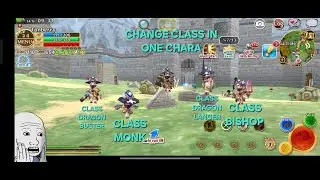 RPG Elemental Knights R (MMO) Change Class tutorial