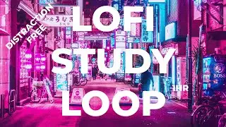 No Distraction Study Music | Lofi + Relax Loop