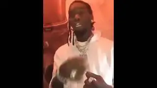 Offset freestyles on Snapchat!