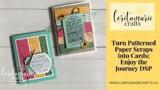 Turning Patterned Paper Scraps into Beautiful Handmade Cards