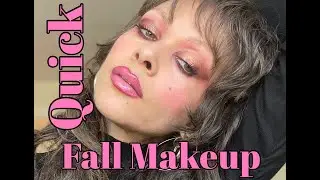 Quick Fall Look. Eighties inspired tutorial.