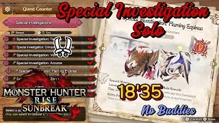 Flaming Espinas - Special Investigation | Dual Blades Solo | MHRise: Sunbreak