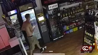 Shirtless man accused of breaking into Lee County vape shop, escaping on bicycle