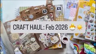 Покупки для рукоделия: февраль 2026 г. 🐣☀️