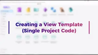 Создание шаблона представления SQL (код для одного проекта)
