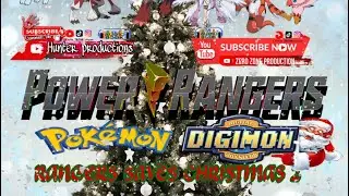 Power Rangers Pokemon Digimon saves Christmas 2