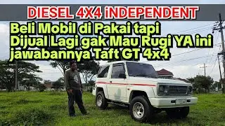 Taft 4x4 diesel independent 1997 cheap can offroad fun happily with family #atmajaya #malang