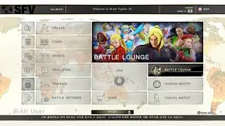 [KAPCOM] 스파5 Street Fighter V KEN Battle Lounge & Ranked Match