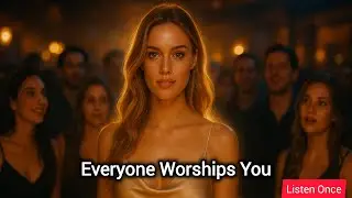 Everyone Worships You Like a Celebrity ✨ Complete Social Magnetism Subliminal (1 Listen)
