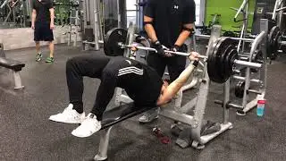 BenchLikeABeast.com - Dan M. 300 lb Bench Press