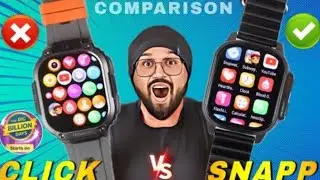 Fire Boltt Click Vs Fire Boltt Snapp⚡️Any Changes Ft Flipkart Big Billion Days⚡️Which One Is better