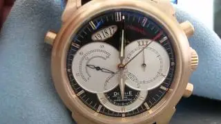 Omega Coaxial Rattrapante Split Second Chronograph in 18K Rose Gold. Ref4648.60.37 Function Testing