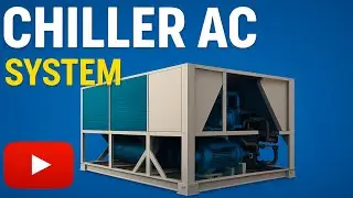 ❄️ How Does a Chiller AC System Work? Full Explanation in Simple Terms! 🔧