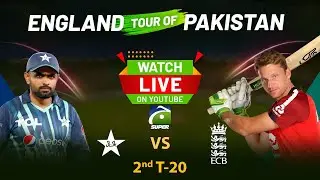 Live Score Pakistan vs England - 2nd T20I Live Score Updates | #pakvseng - Geo Super