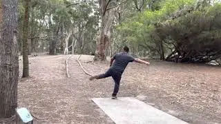 408 Crew throwing at Golden Gate Disc Golf Course