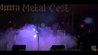Death metal band Diatribe performing at Kohima Metal Fest 2012