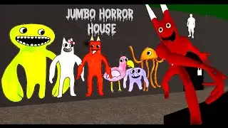Horror house RED monster escape (Banban) full game walkthrough [Jumbo Horror House].