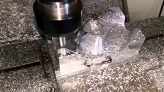 Calmotion 527F CNC, Mold Demo, upgrade on a Fadal VMC2216