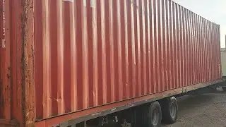 I got THREE SHIPPING CONTAINERS delivered to my land