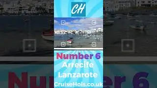 Spanish Island Delights: Explore the Top 10 Cruise Ports on Spain's Islands! CruiseHols #Shorts