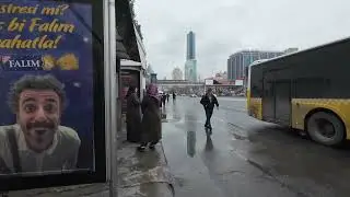 Istanbul Walking Tour - Levent (B&uuml;y&uuml;kdere St) - Financial District 4K